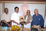 Dr. M.H. Krishnaiah, being felicitated on assuming charge as President, Karanataka Sahitya Academy
