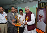 Dr. Wooday P. Krishna, Chairman, Mechanical Engineering Division Board, the Institution of Engineers India, inaugurating the 30th National Convention of Mechanical Engineers on Green Technology in Power Sector, flanked by Shri Mata Prasad Pandey,Speaker, Uttar Pradesh Legislative Assembly and Dr. Onkar Singh, Vice Chancellor, Madan Mohan Malaviya University of Technology, Gorakhpur, 27-9-2014.