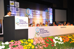 Dr. Wooday P. Krishna, Chairman, the Institution of Engineers (India) speaking at the valedictory function of the Indian Technology Congress, 2014.