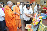 At a Yuva-Jagruti program organized by Seshadripuram Main Pre-University College along with Swami Paramasukhananda of Ramakrishna Math, Ulsoor, Bengaluru.